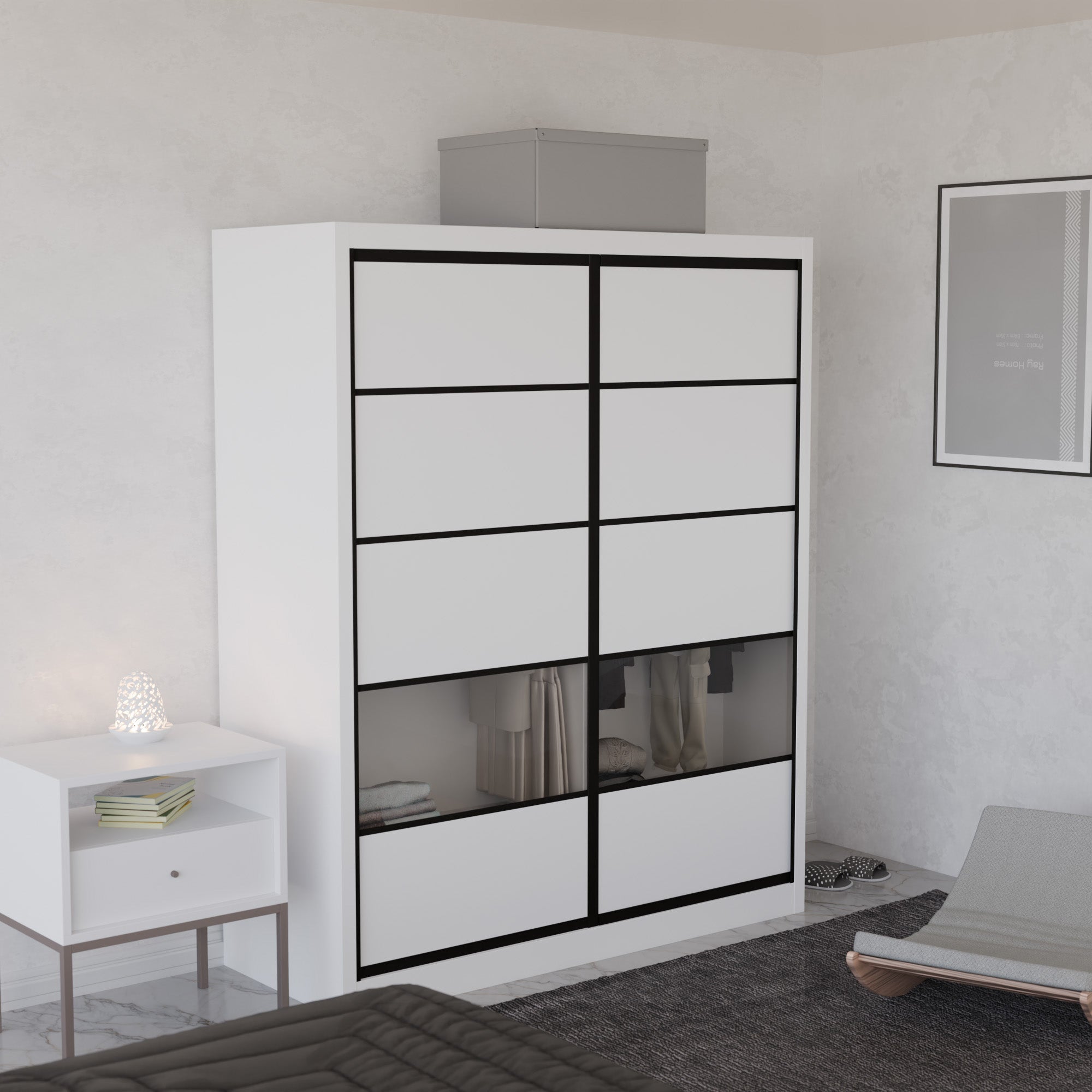 Aldona Modular Wardrobe W02