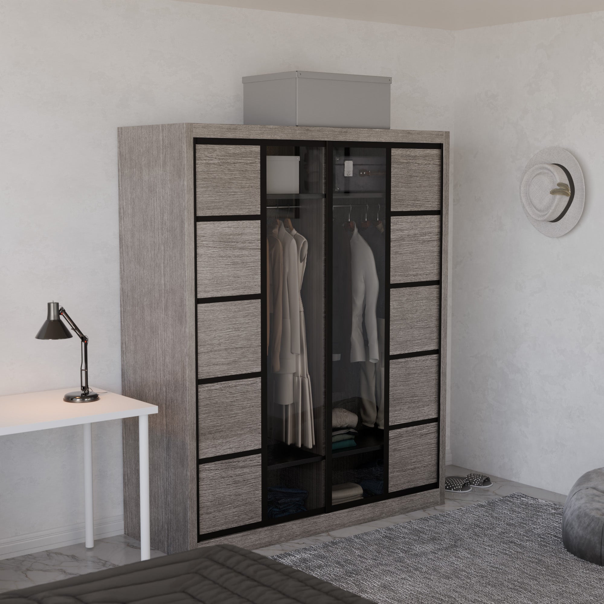 Aldona Modular Wardrobe W03