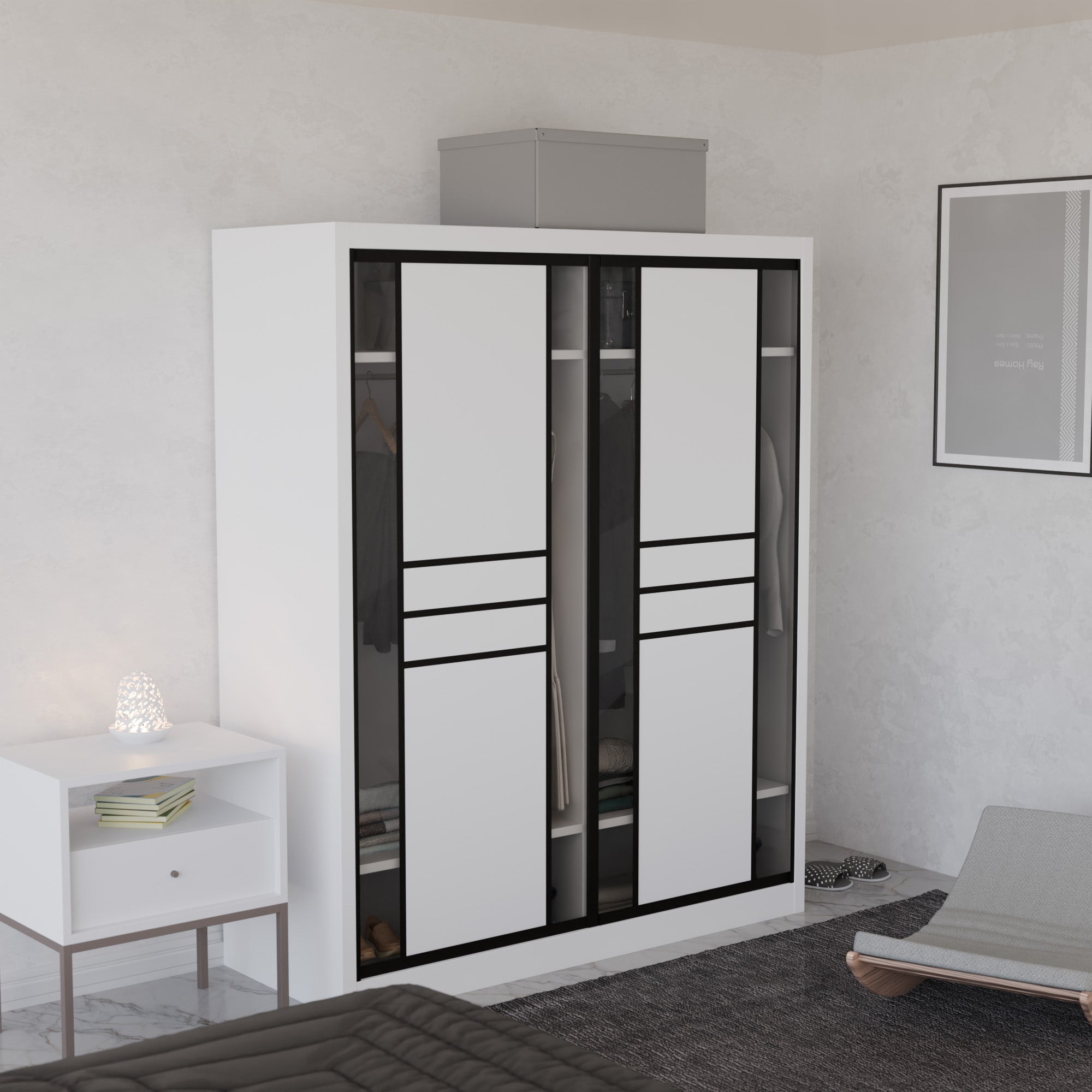Aldona Modular Wardrobe W05