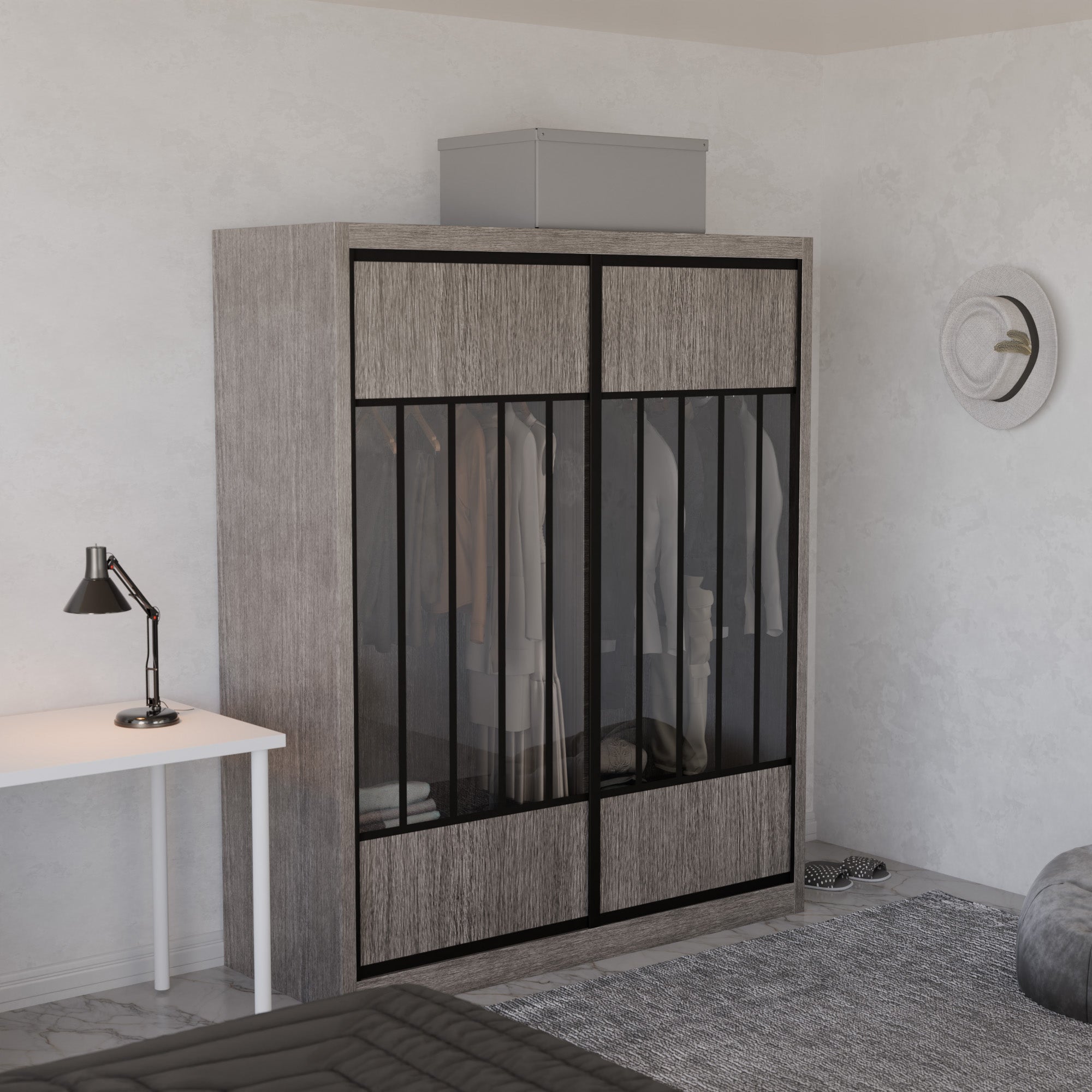 Megafurniture | Aldona Modular Wardrobe W13 | Modular Wardrobe