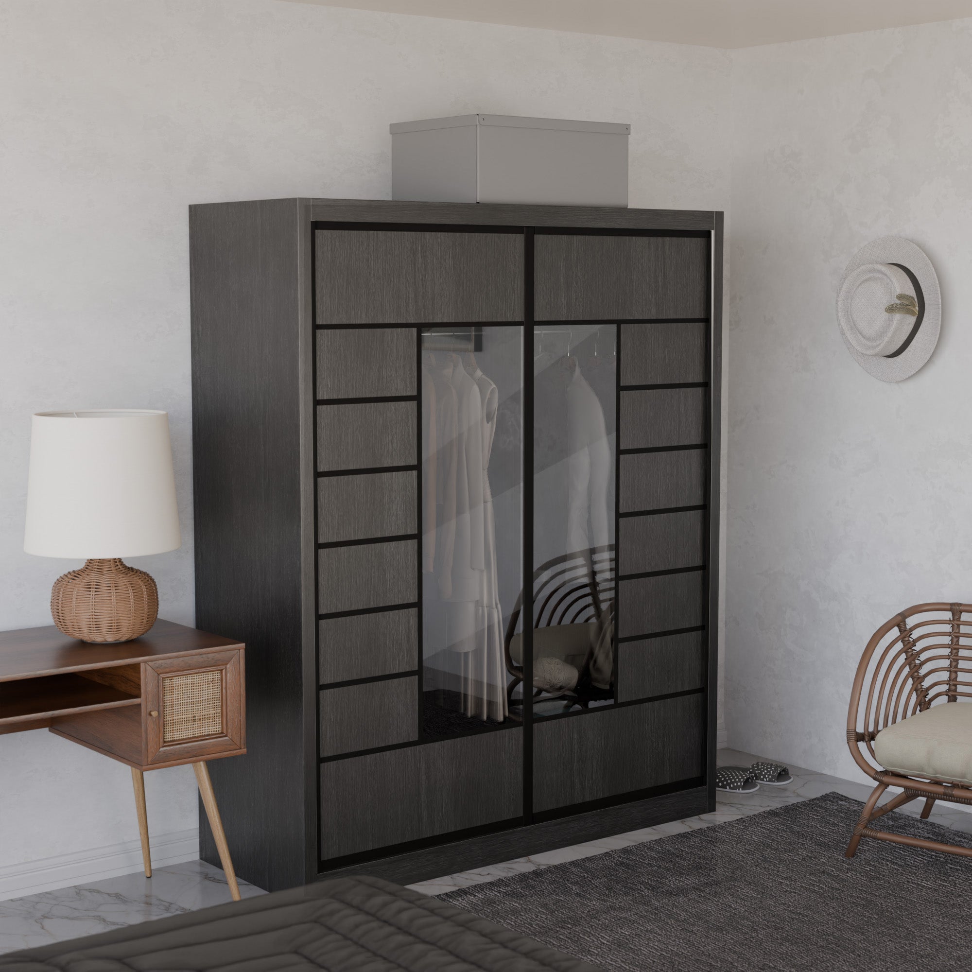 Aldona Modular Wardrobe W14