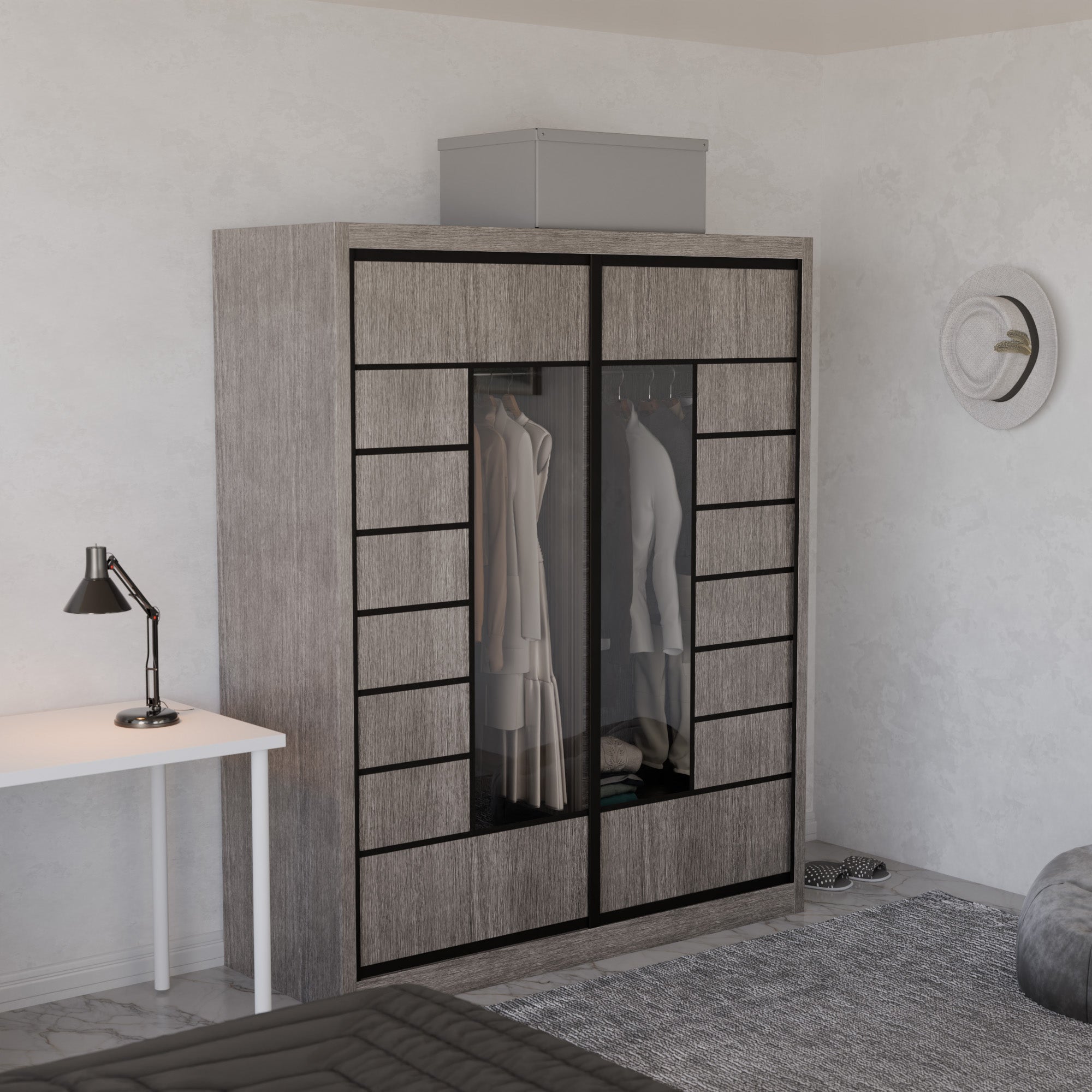 Aldona Modular Wardrobe W14