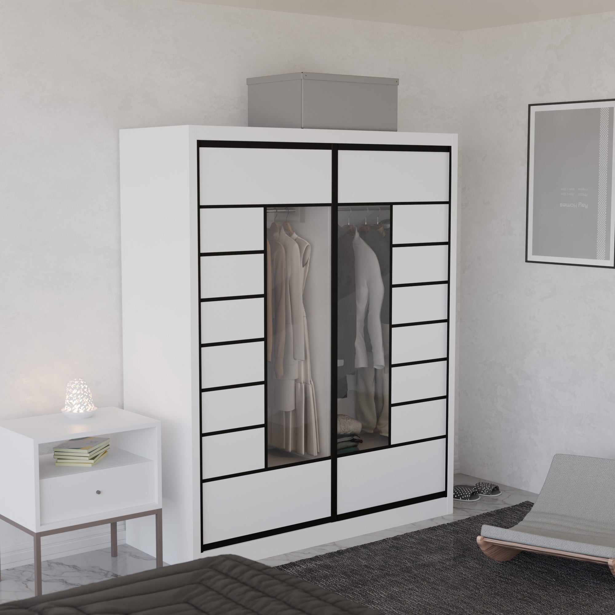 Aldona Modular Wardrobe W14