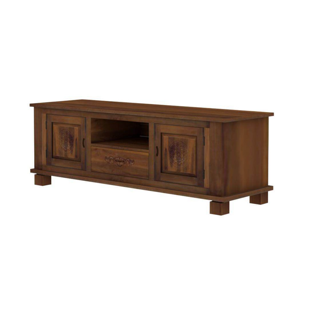 Megafurniture | Alfrida Teak Wood Tv Console | TV Console