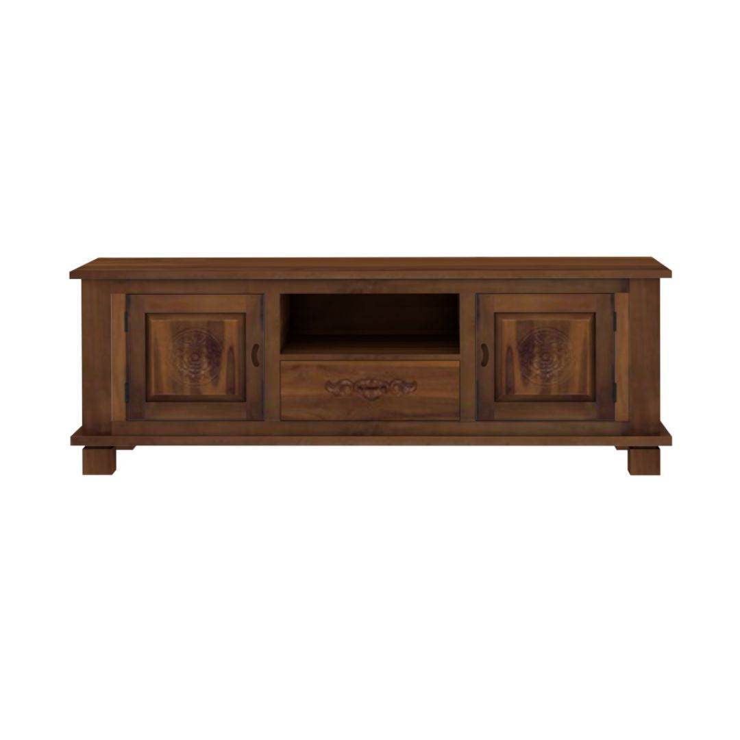 Megafurniture | Alfrida Teak Wood Tv Console | TV Console