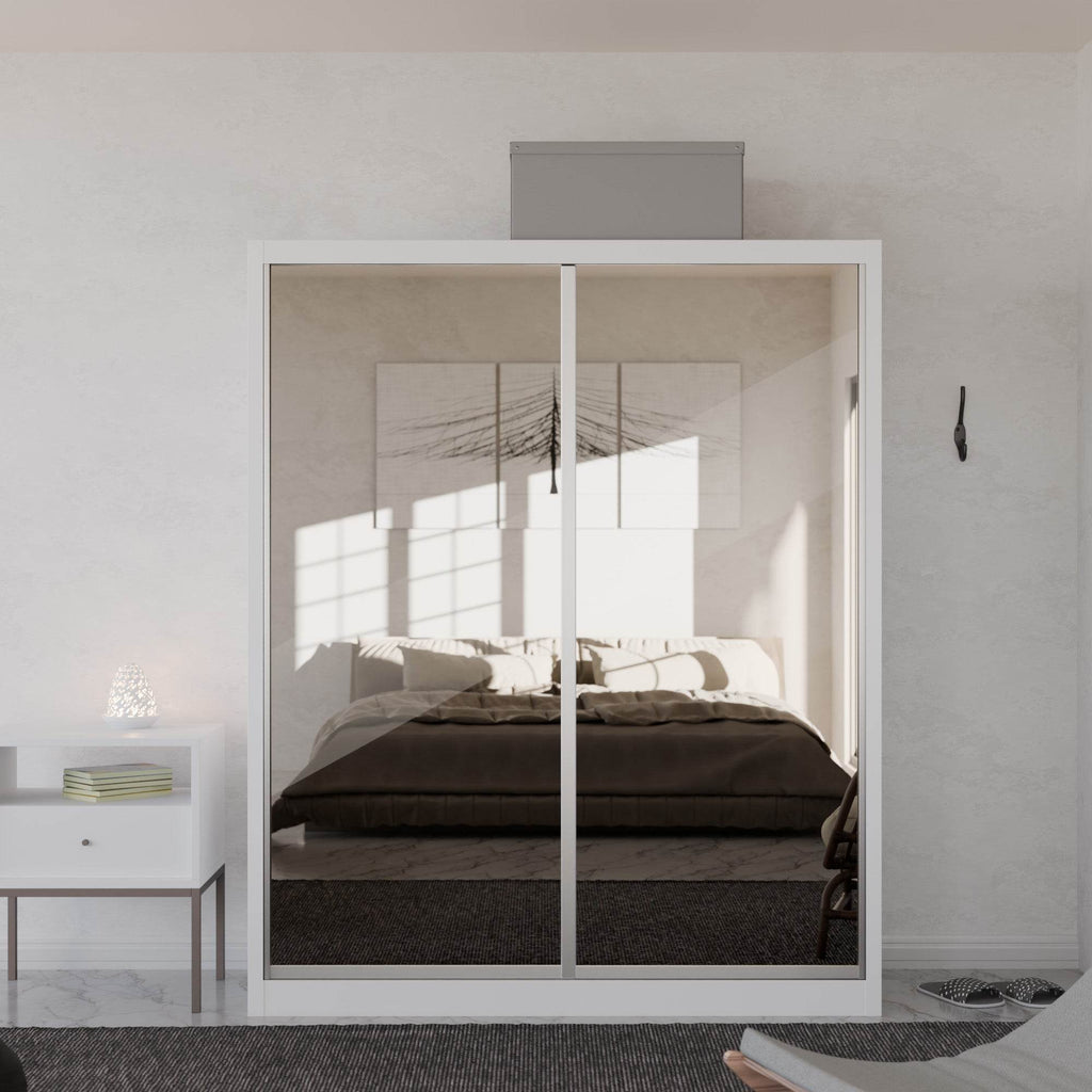 Amity Modular Wardrobe A05 (Tea Mirror)