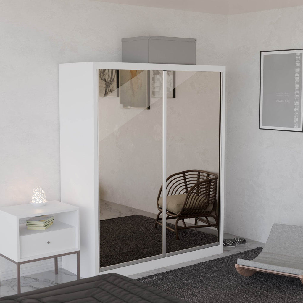 Amity Modular Wardrobe A05 (Tea Mirror)