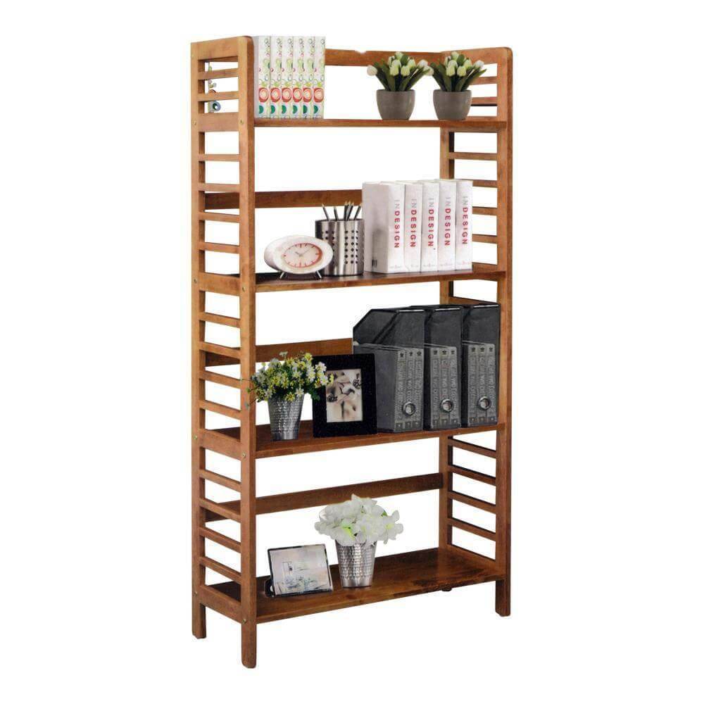 Megafurniture | Arnatte Solid Wood Bookshelf | Bookshelf