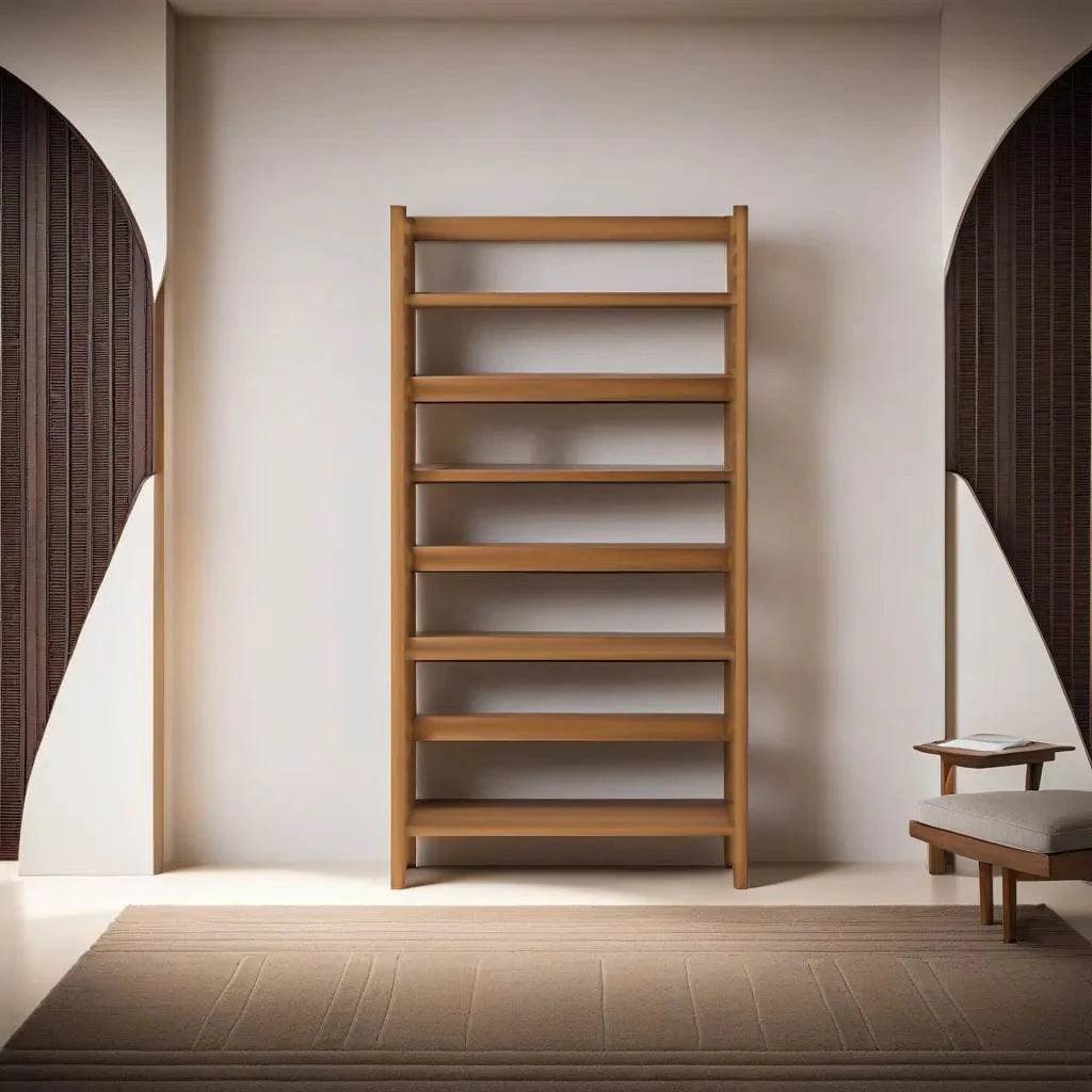 Megafurniture | Arnatte Solid Wood Bookshelf | Bookshelf