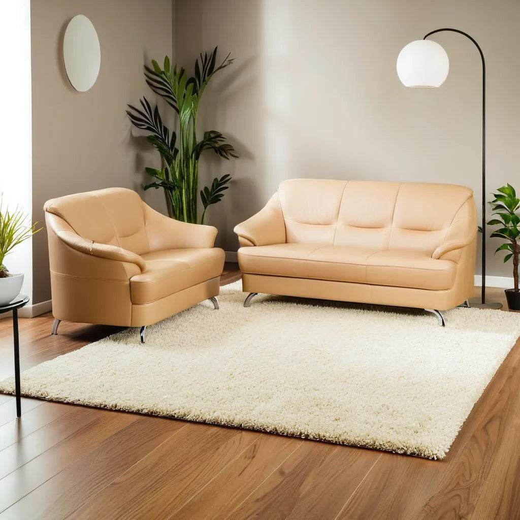 Ascordian Faux Leather Sofa