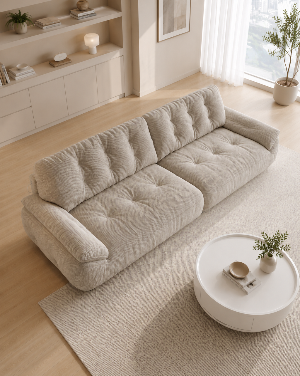 Nimbus Chenille Fabric Sofa