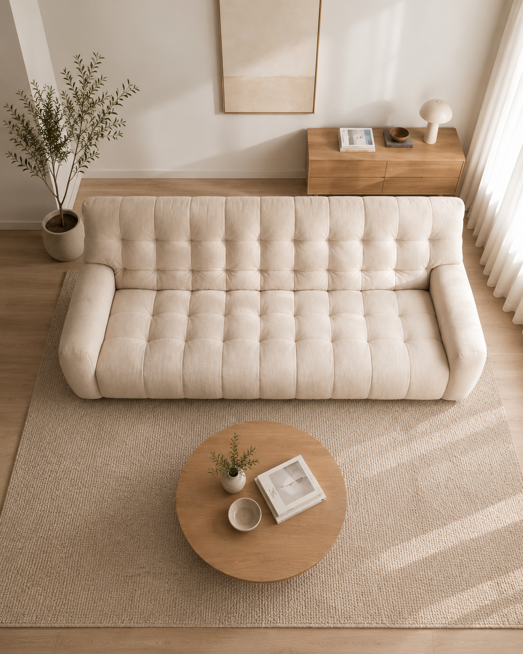Selwyn Fabric Adjustable Backrest Sofa