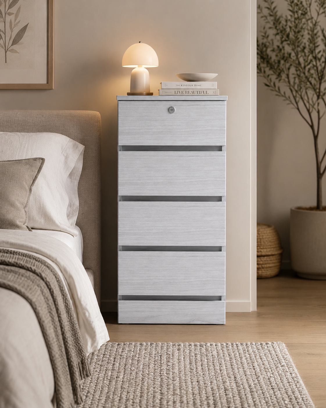 Eira Oak Chest of Drawers
