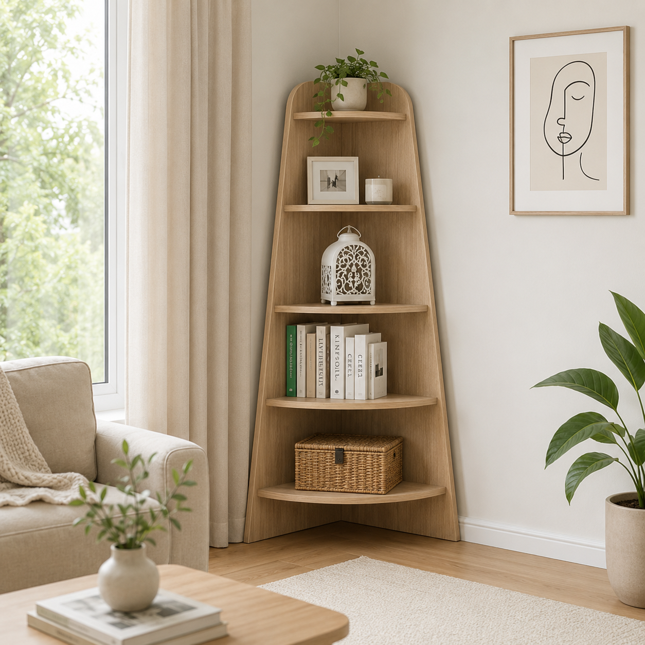 Arlo Corner Shelf