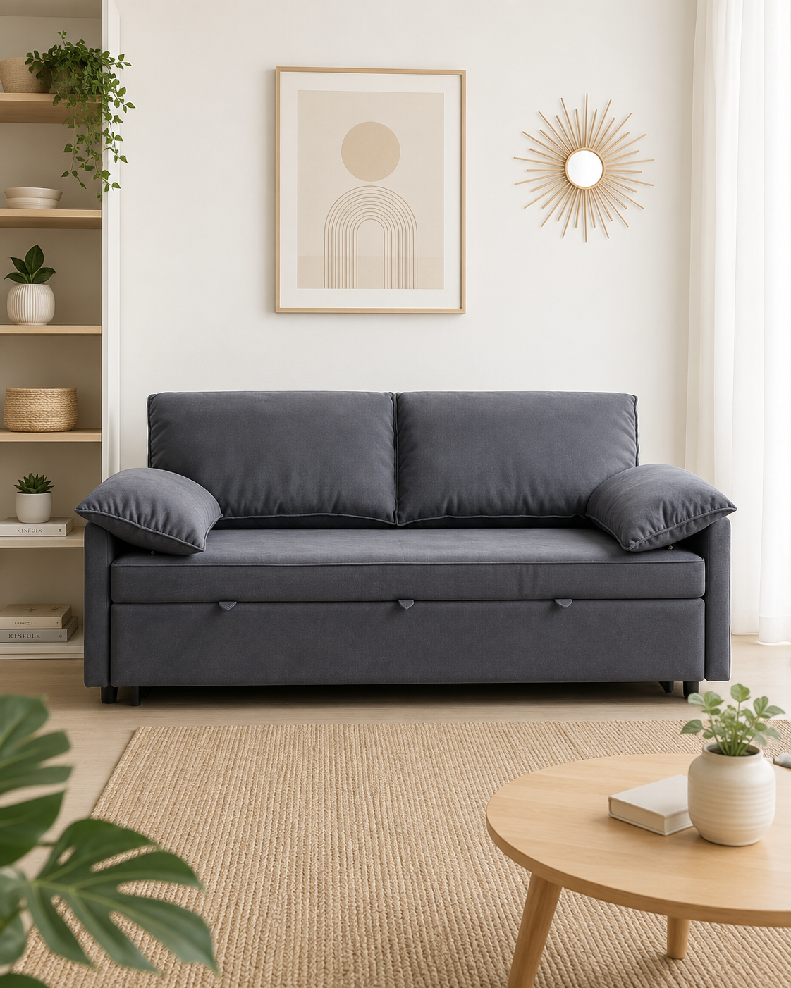 Bellamy Fabric Storage Sofa Bed