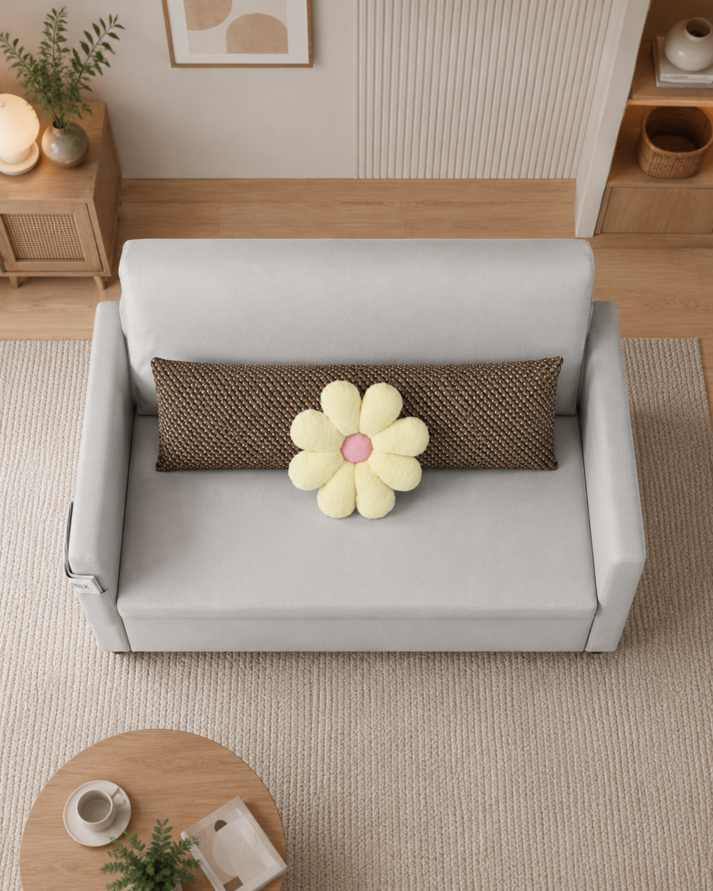 Trevane Tech Fabric Sofa Bed