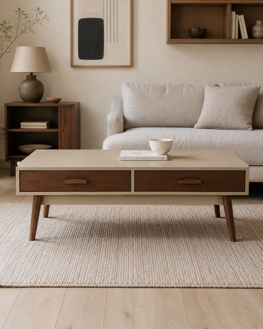 Elowen Wooden Coffee Table