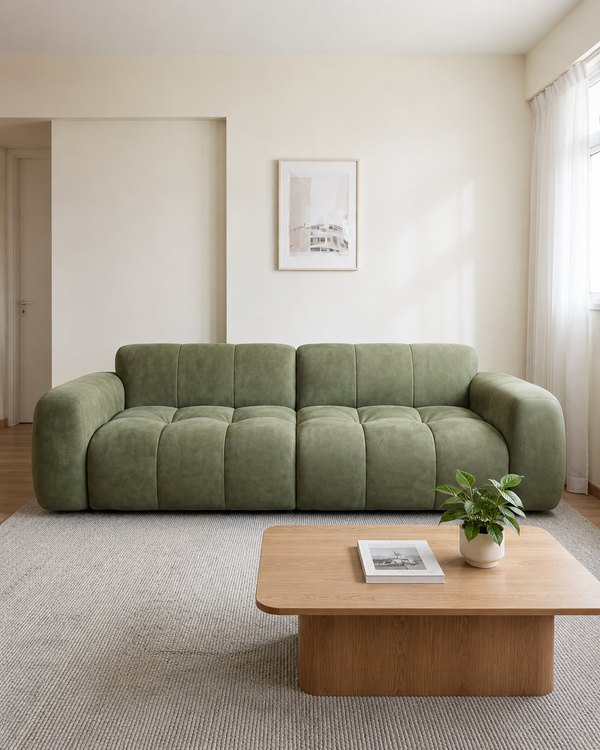 Solen Velvet Sofa