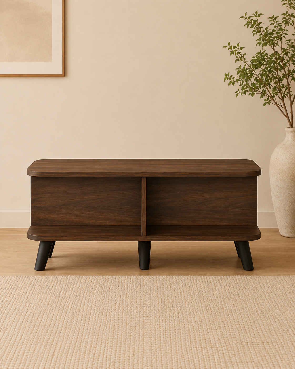 Nara Wooden Coffee Table
