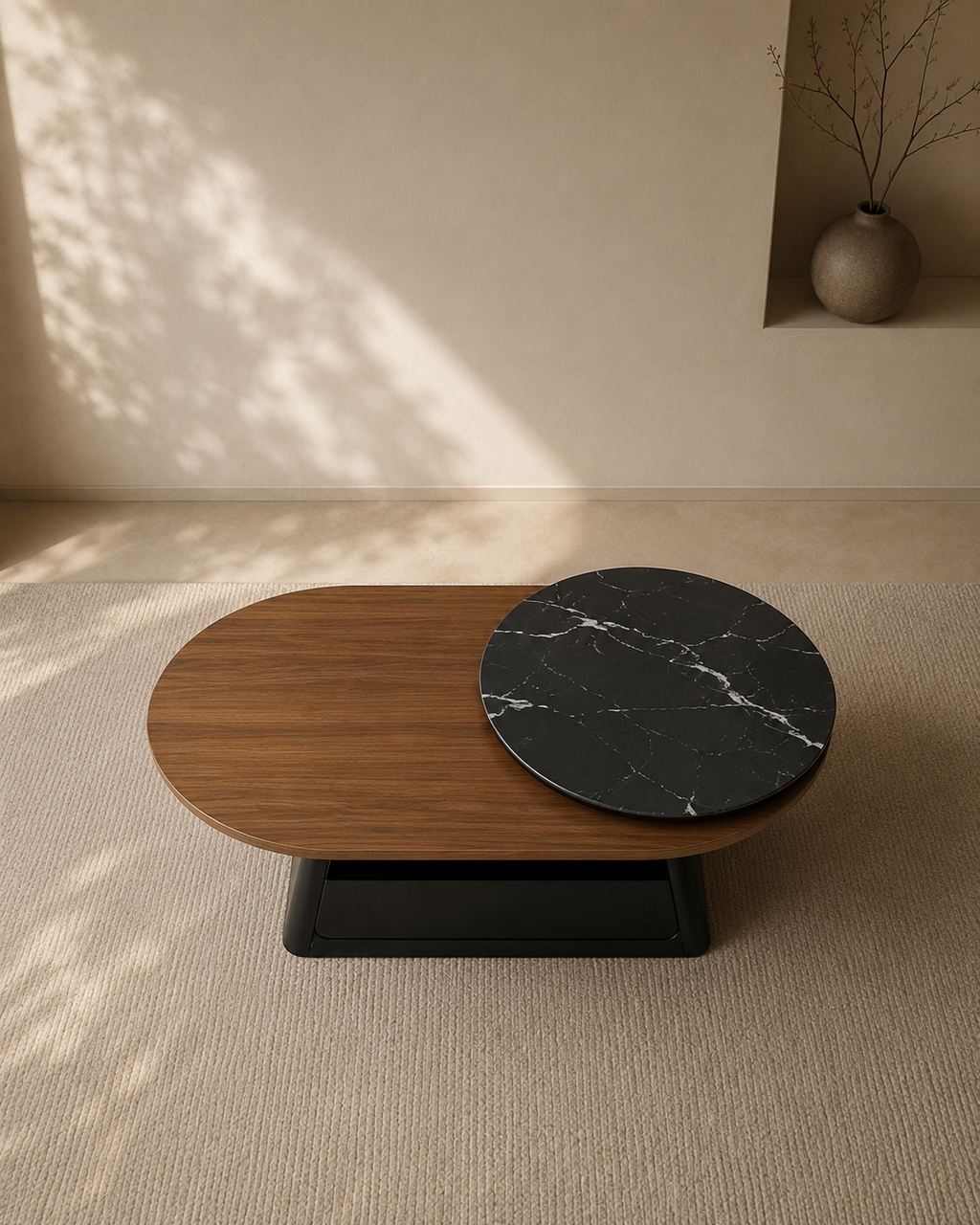Renzo Wooden Coffee Table