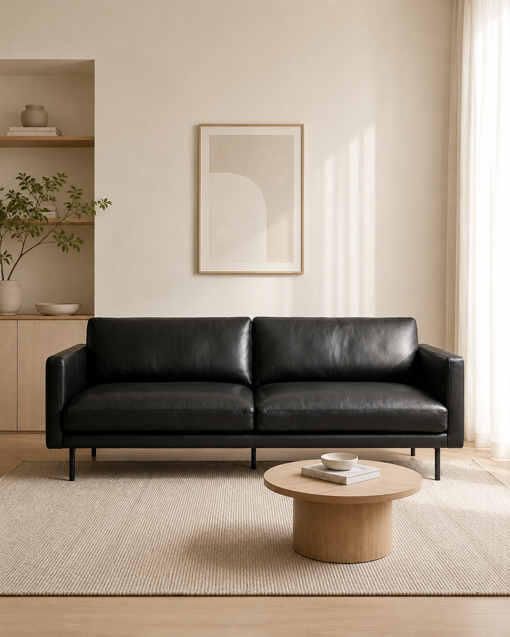 Varenna Leather Sofa