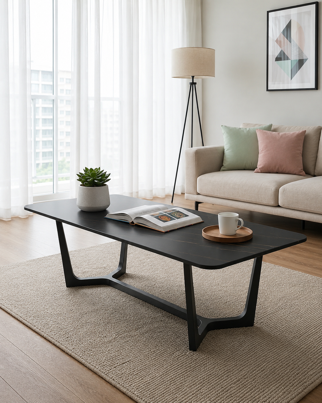 Onyx Sintered Stone Coffee Table