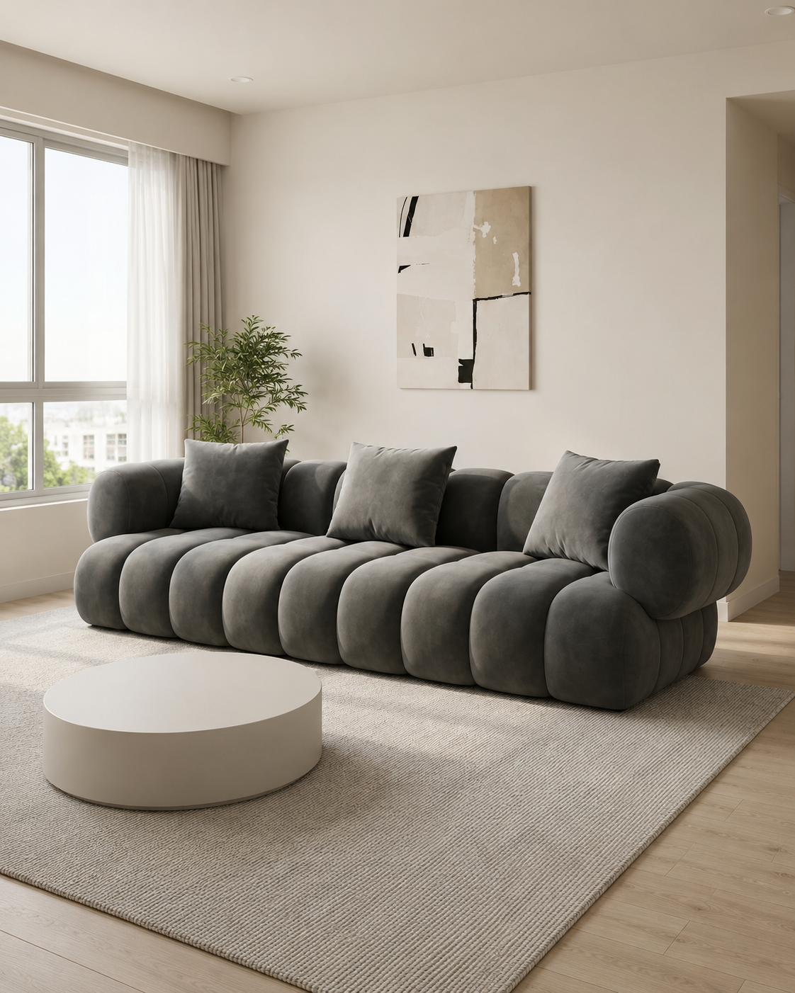Aster Fabric Sofa