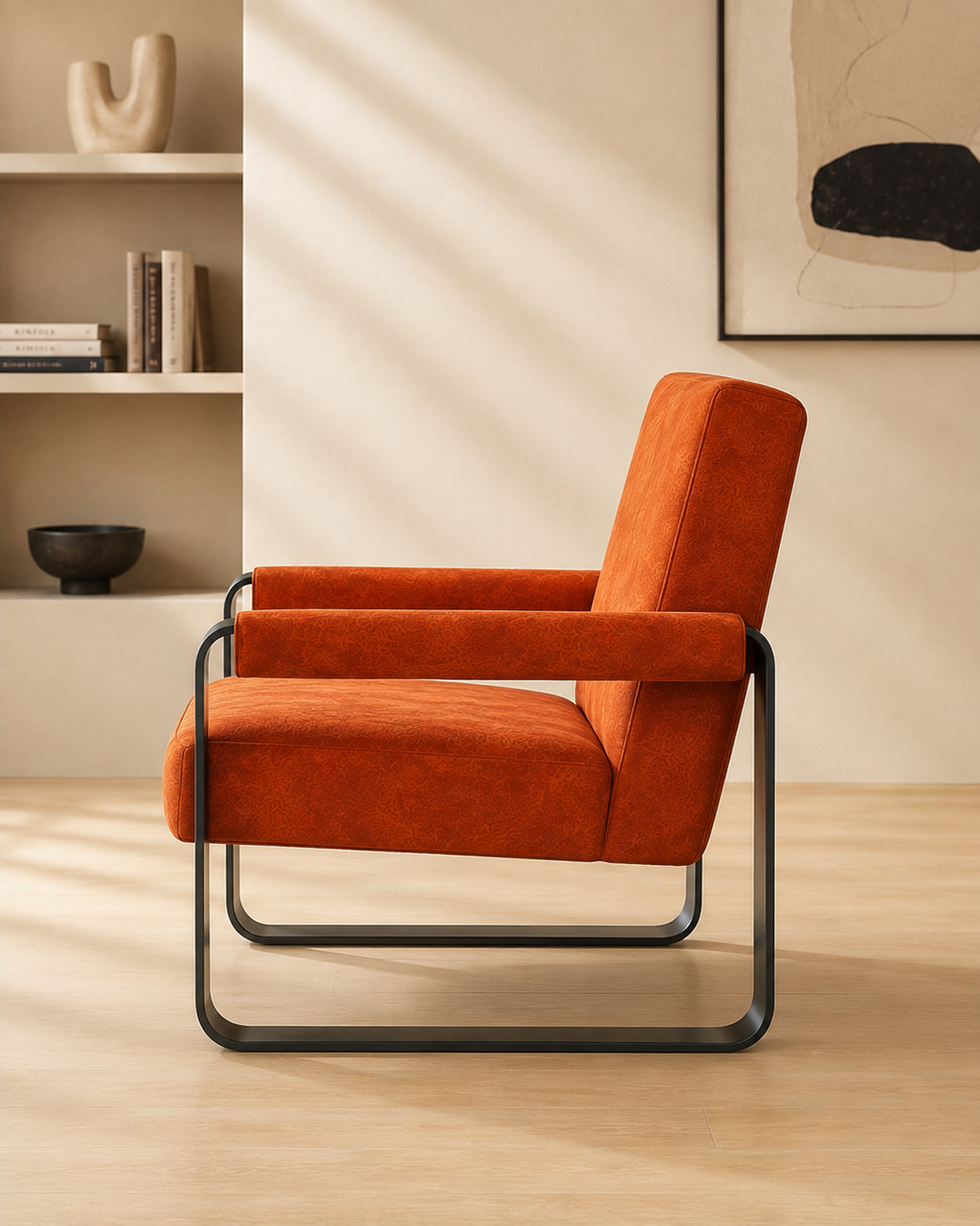 Renwick Fabric Accent Chair