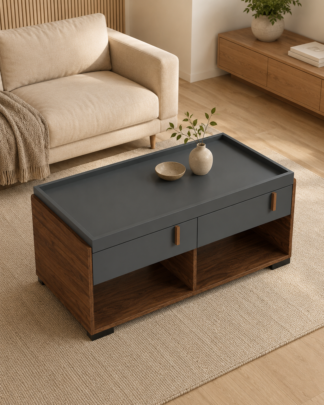 Bexley Wooden Storage Coffee Table