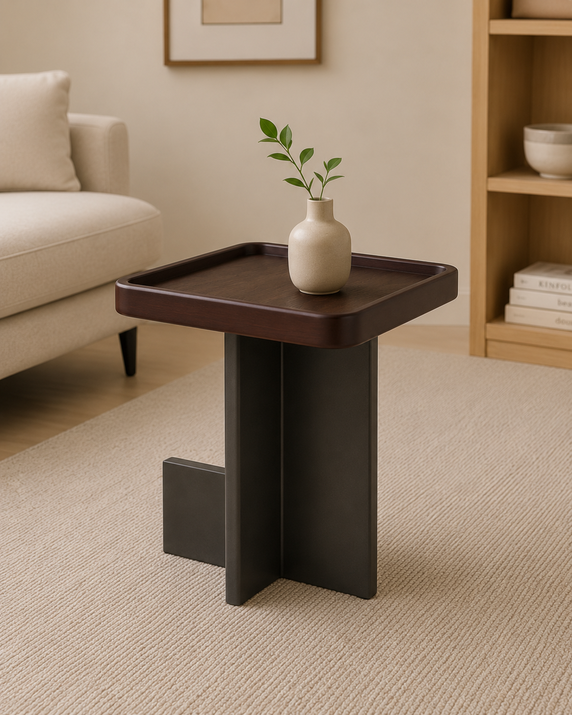 Bronte Walnut Side Table