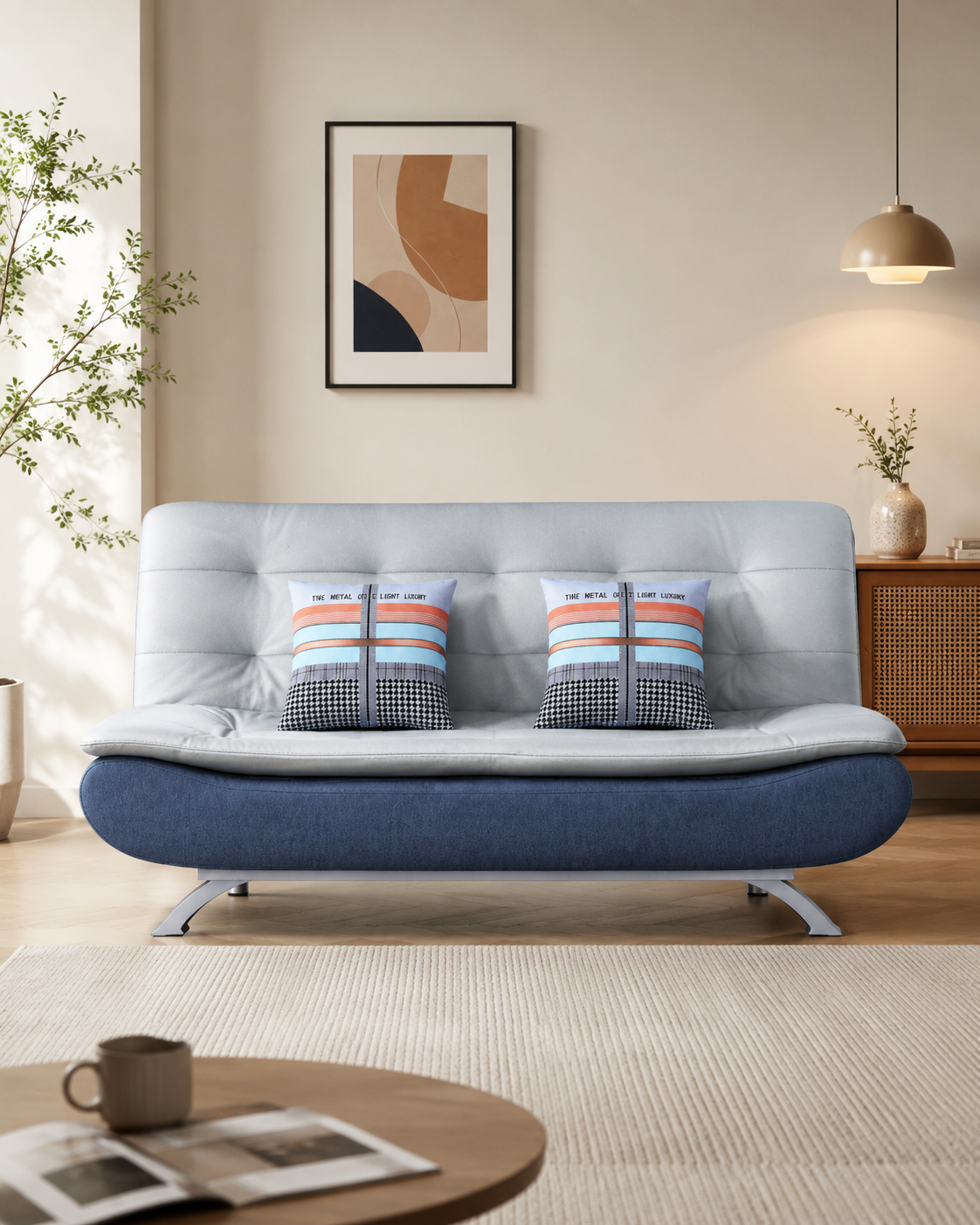 Tavell Leathaire Sofa Bed