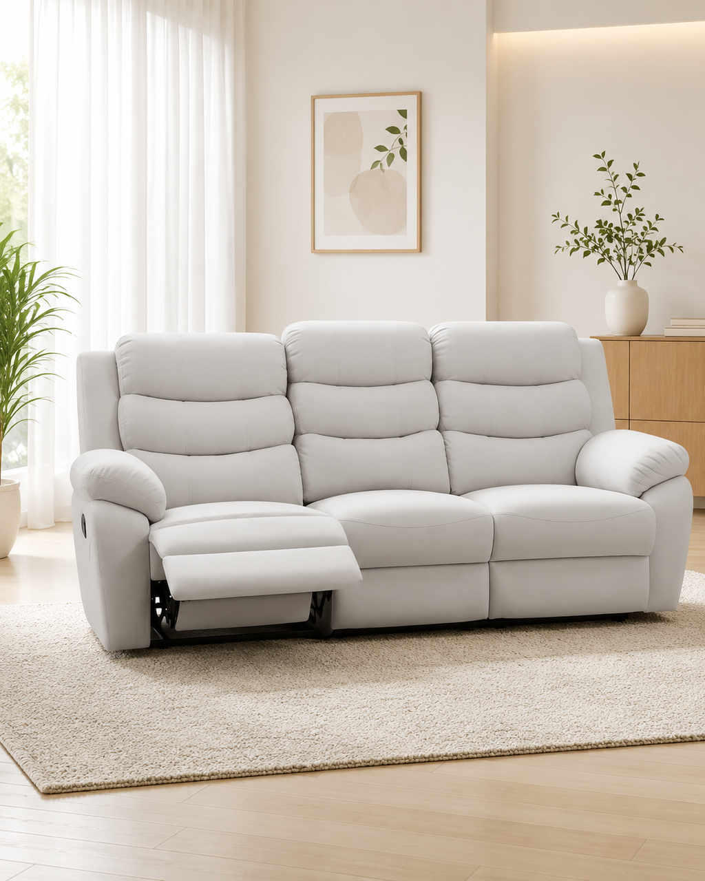Callen Fabric Recliner Sofa