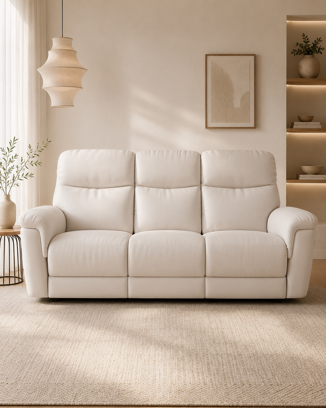 Lenvor Fabric Recliner Sofa