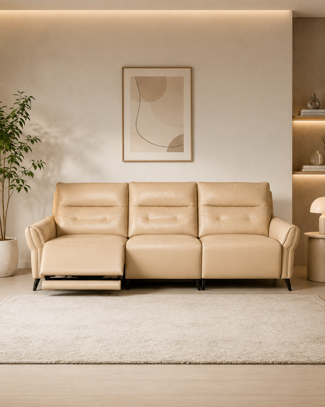 Radcliffe Leather Recliner Sofa