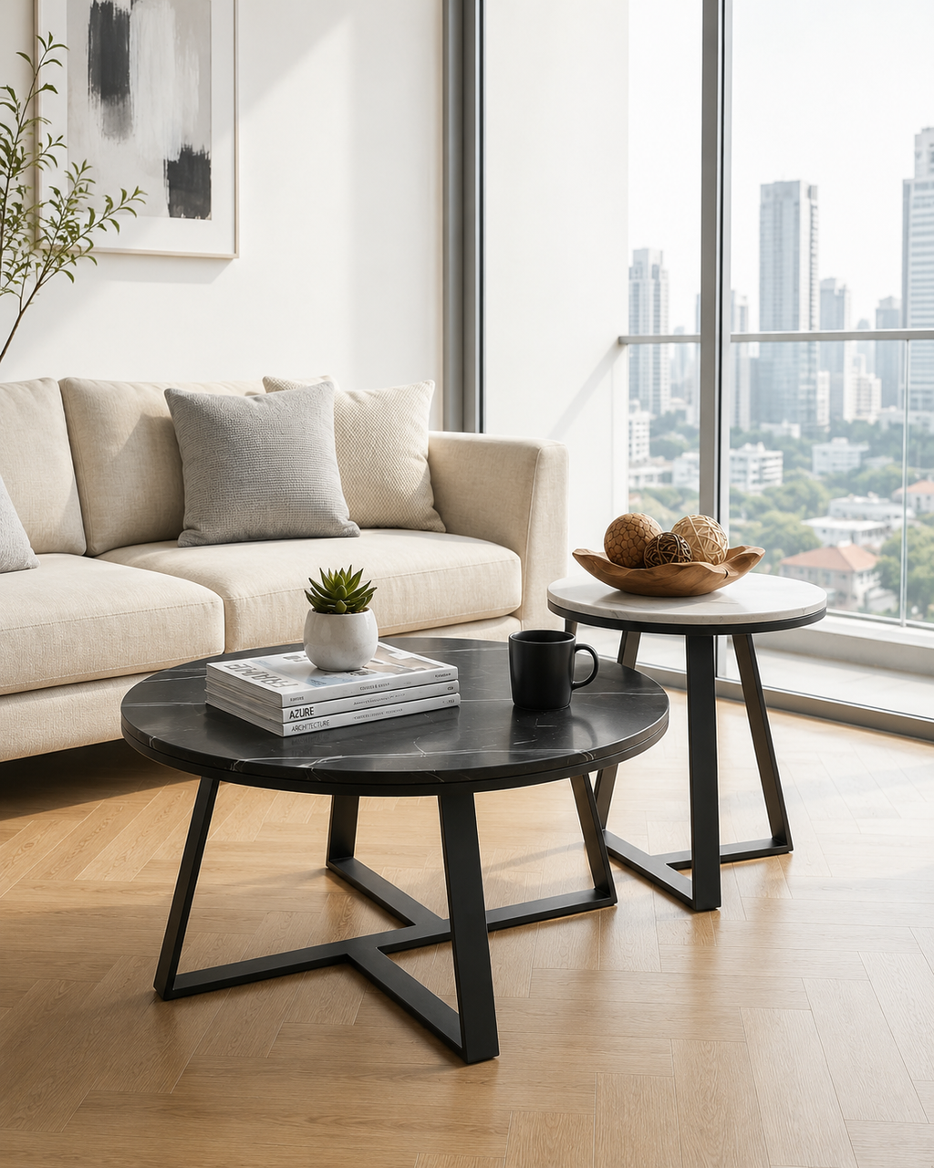Vion Sintered Stone Coffee Table