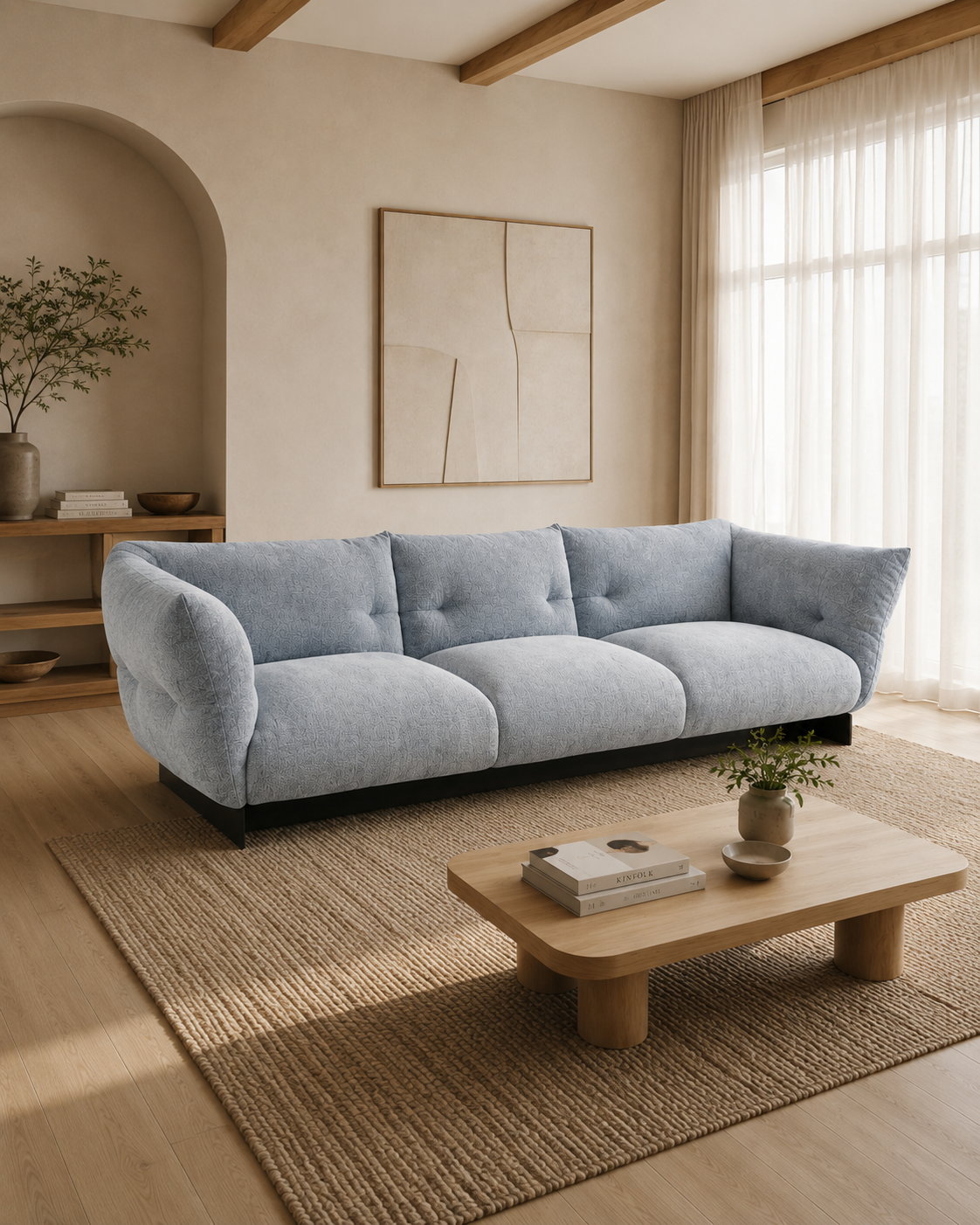 Caelum Fabric Sofa