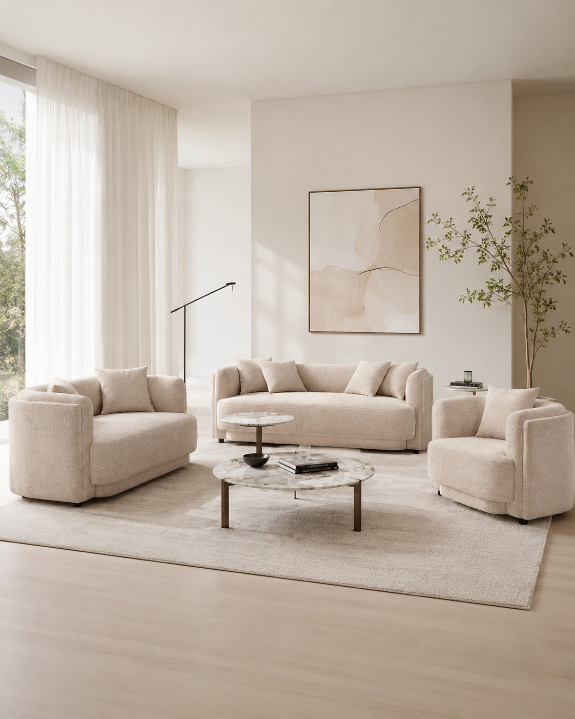 Orlisse Fabric Sofa
