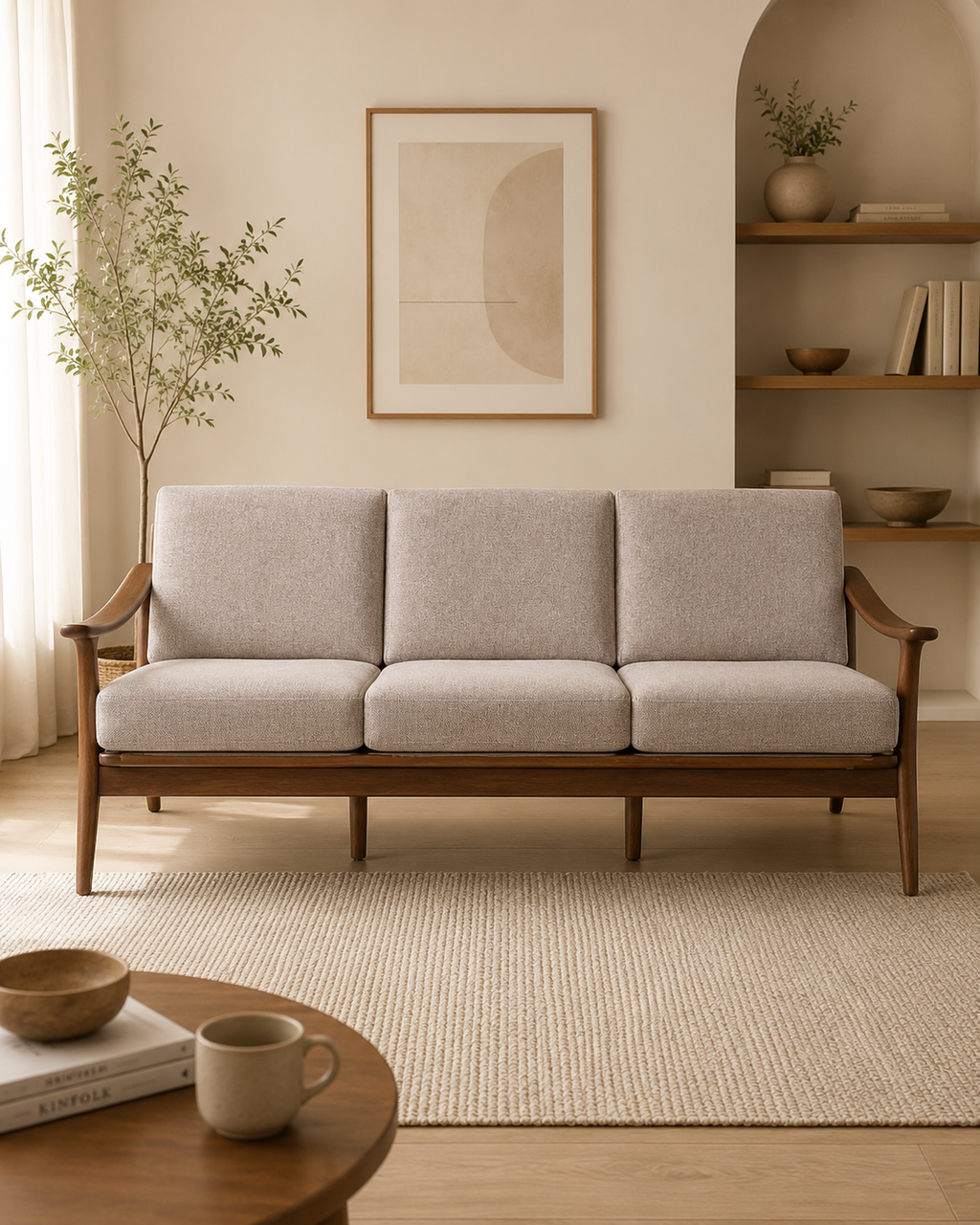 Cotswold Wooden Sofa