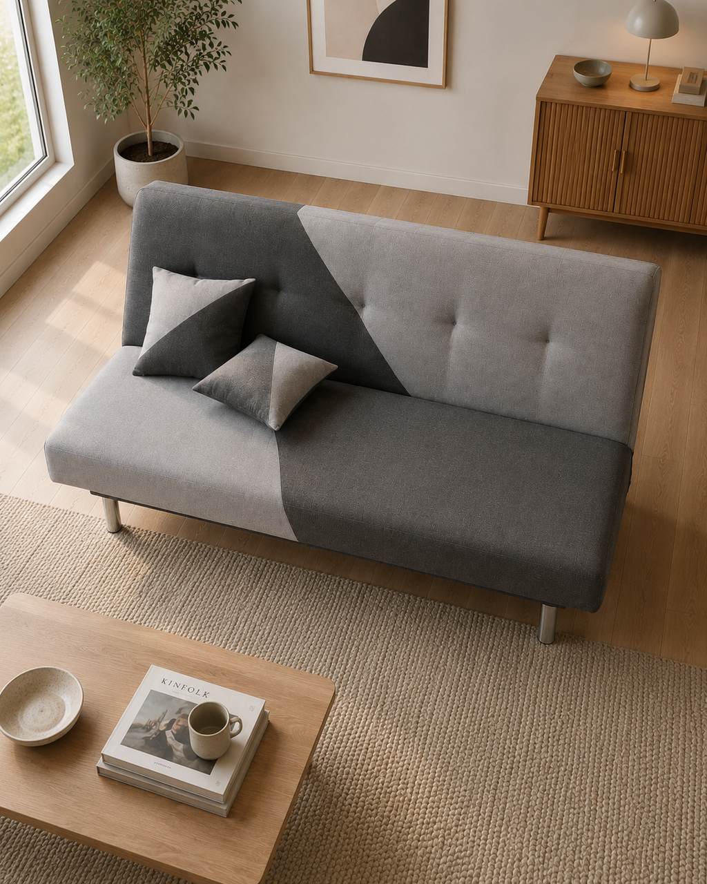 Vellorin Fabric Sofa Bed