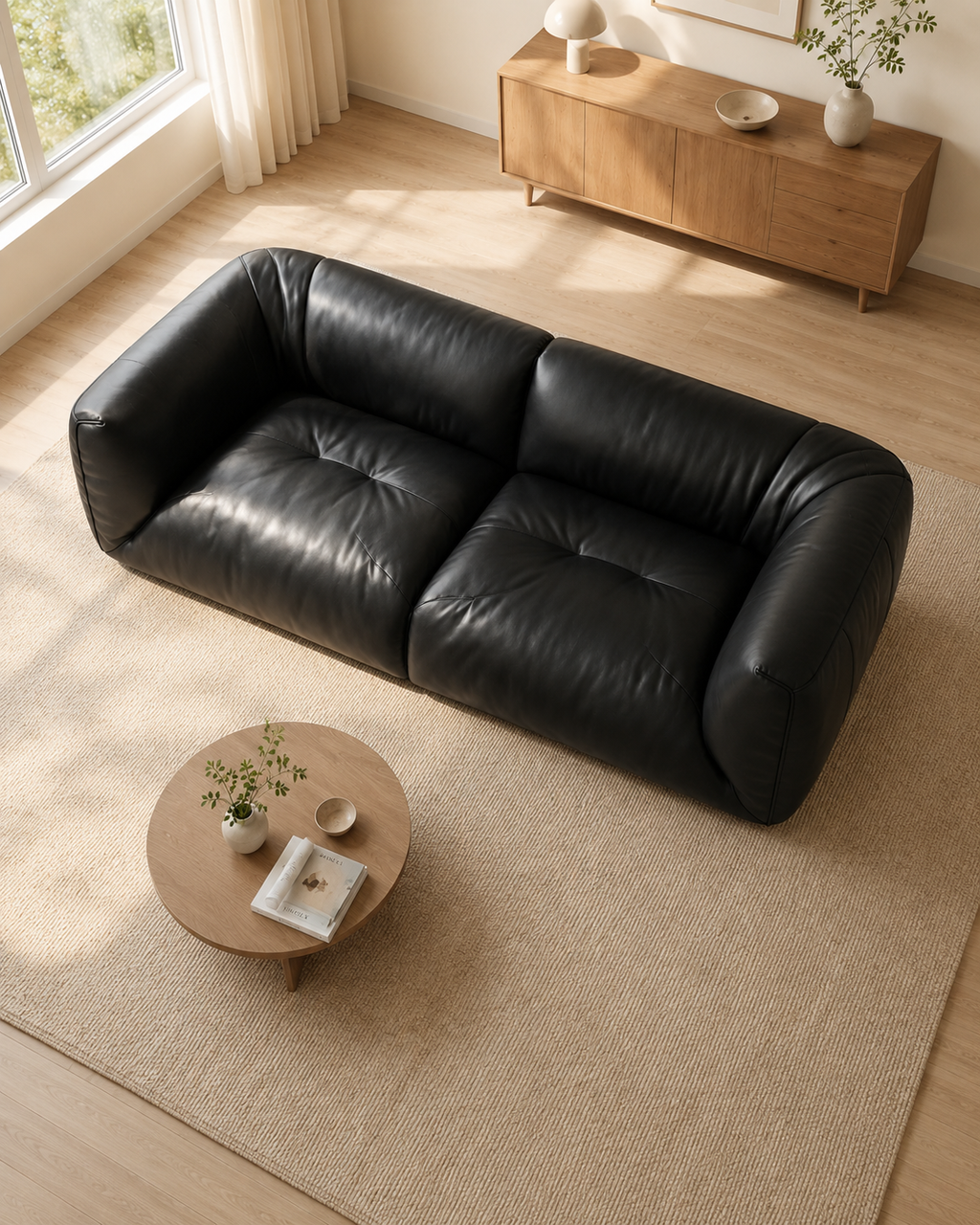 Thayer Leather Sofa