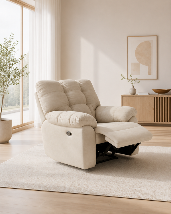 Milo Fabric Recliner Sofa