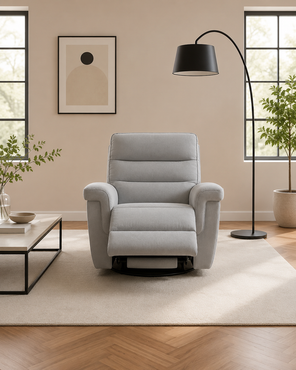 Silas Fabric Recliner Sofa
