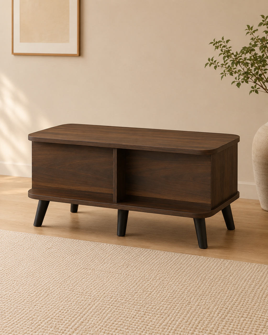 Nara Wooden Coffee Table