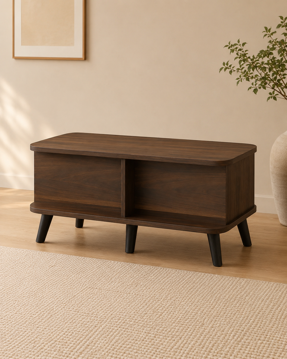 Nara Wooden Coffee Table