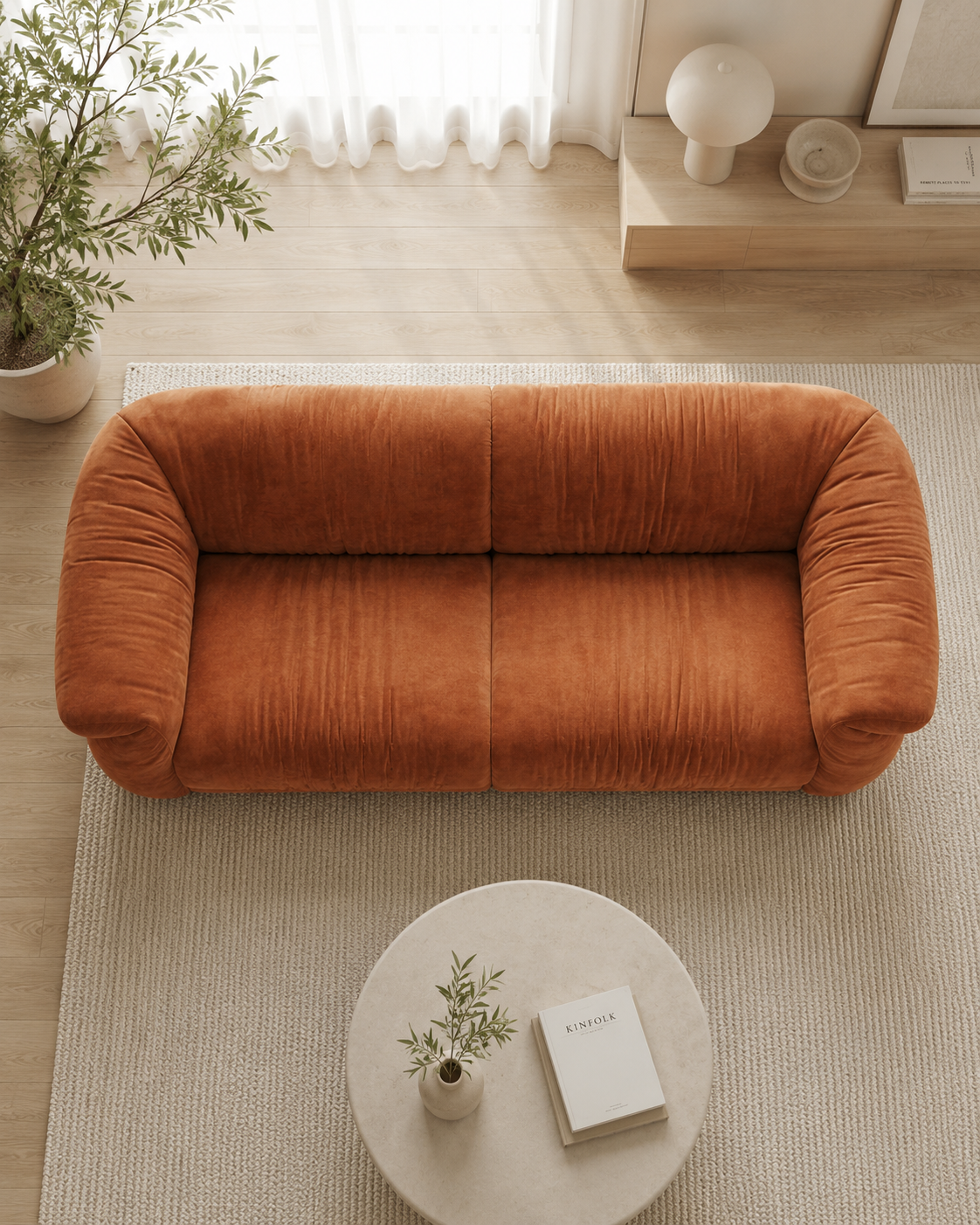 Rouen Fabric Sofa