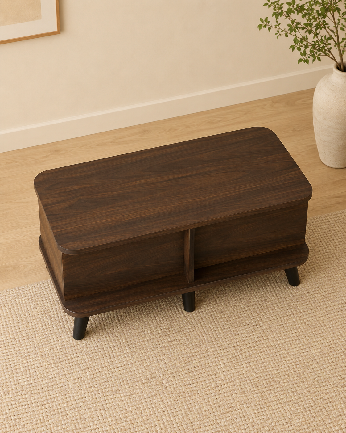 Nara Wooden Coffee Table