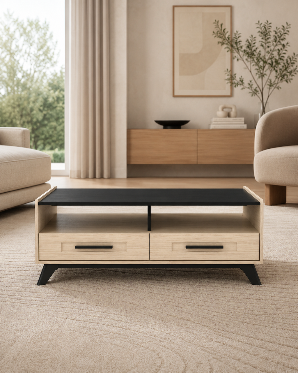 Rydell Storage Coffee Table