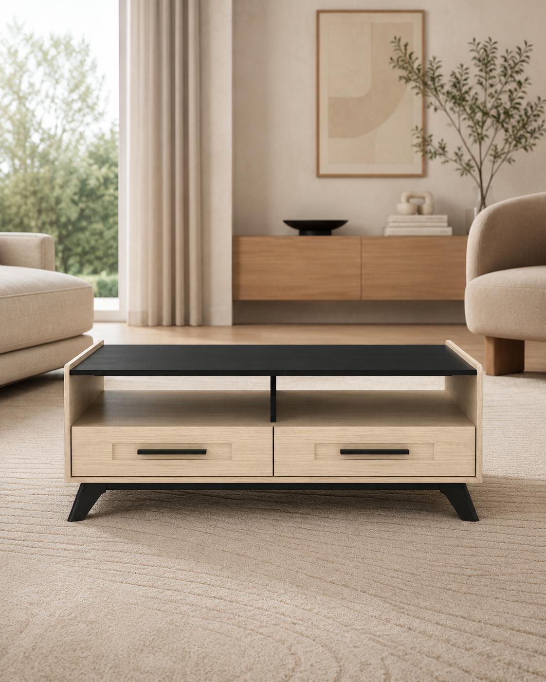 Rydell Storage Coffee Table