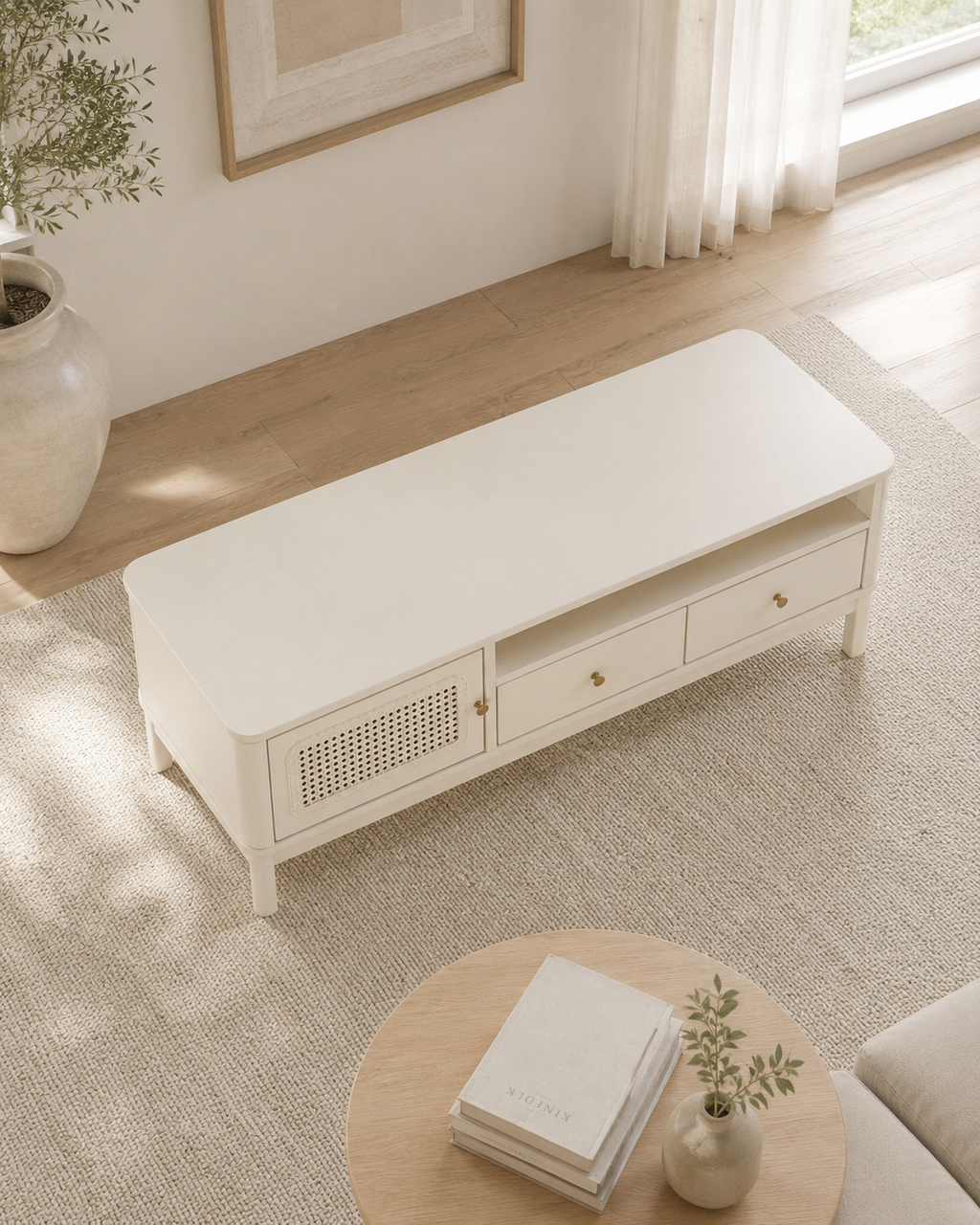 Sora Rattan Coffee Table