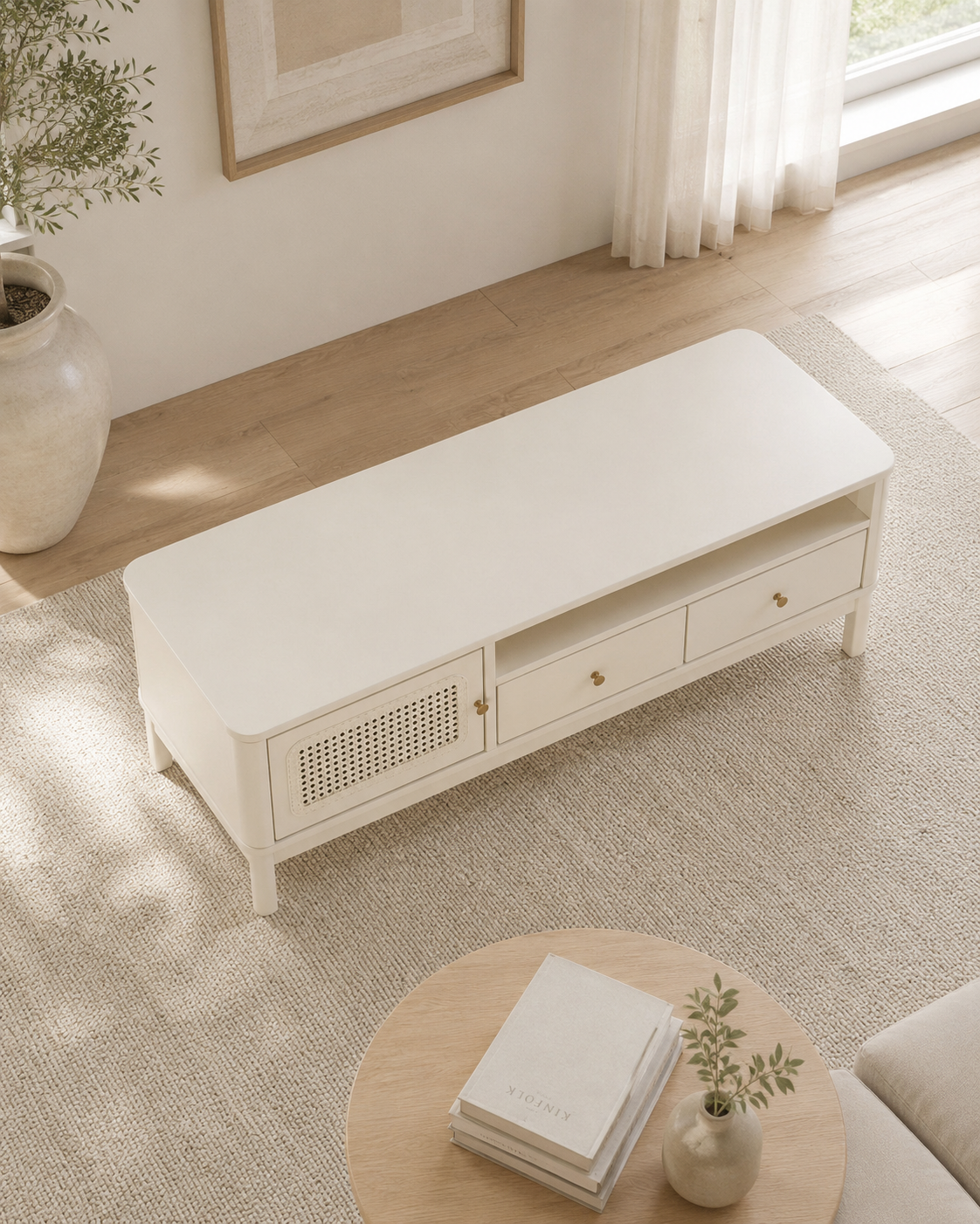 Sora Rattan Coffee Table